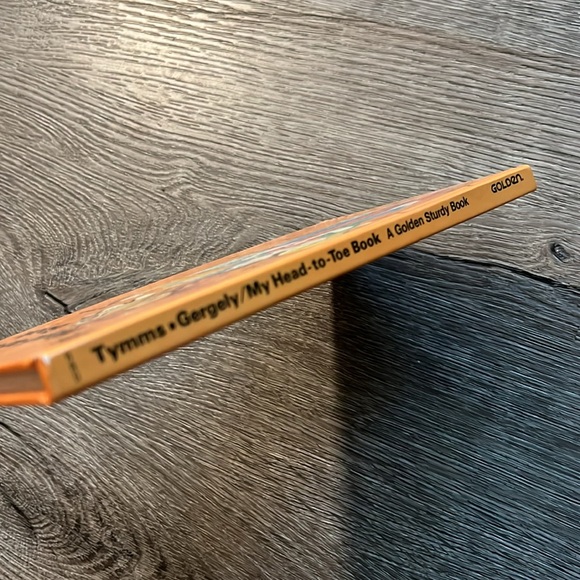 VINTAGE 1974 Golden sturdy book My Head-to-Toe Book, children’s board book. - Picture 5 of 10